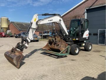 Bobcat E55W Mobilbagger 2014